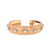 Bracciale Buccellati Macri Classica in oro rosa, oro bianco e diamanti - 360 thumbnail