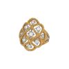 Bague Buccellati Etoilée en or jaune, or blanc et diamants - 00pp thumbnail