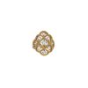 Anello Buccellati Etoilée in oro giallo, oro bianco e diamanti - 360 thumbnail