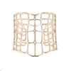 Bracelet manchette Hermès Niloticus Ombre en or rose et diamants - 360 thumbnail