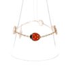 Van Cleef 
Arpels Lucky Spring bracelet in pink gold, mother of pearl, onyx and cornelian - 360 thumbnail