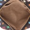 Louis Vuitton   pouch  in black and multicolor monogram canvas  and natural leather - Detail D3 thumbnail