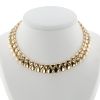 Collar época años 90 Chaumet Tsouka de oro amarillo - 360 thumbnail
