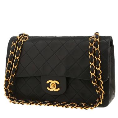 Sac à main Chanel  Timeless Petit en cuir matelassé noir