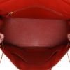 Bolso de mano Hermès  Birkin 35 cm en cuero togo rojo - Detail D3 thumbnail