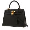 Hermès  Kelly 25 cm handbag  in black epsom leather - 00pp thumbnail