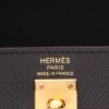 Hermès  Kelly 25 cm handbag  in black epsom leather - Detail D2 thumbnail