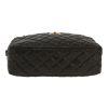 Chanel  Camera handbag  in black quilted leather - Detail D1 thumbnail