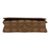 Chanel  Wallet on Chain shoulder bag  in khaki canvas - Detail D1 thumbnail