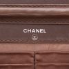 Sac bandoulière Chanel  Wallet on Chain en toile vert-kaki - Detail D2 thumbnail