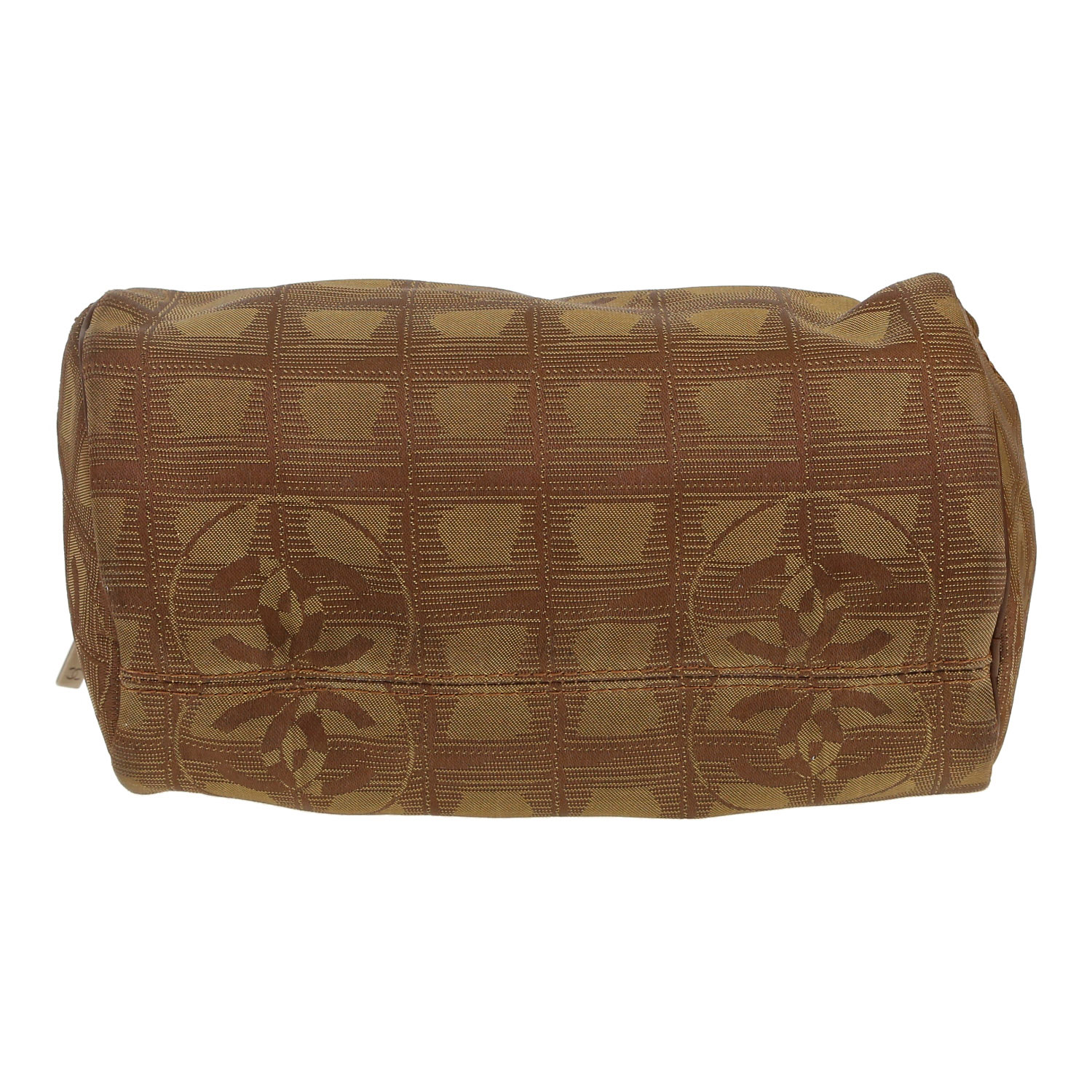 Borsa Chanel   in tela verde kaki - Detail D1