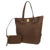 Sac cabas Louis Vuitton  Citadines en cuir monogram empreinte marron - 00pp thumbnail