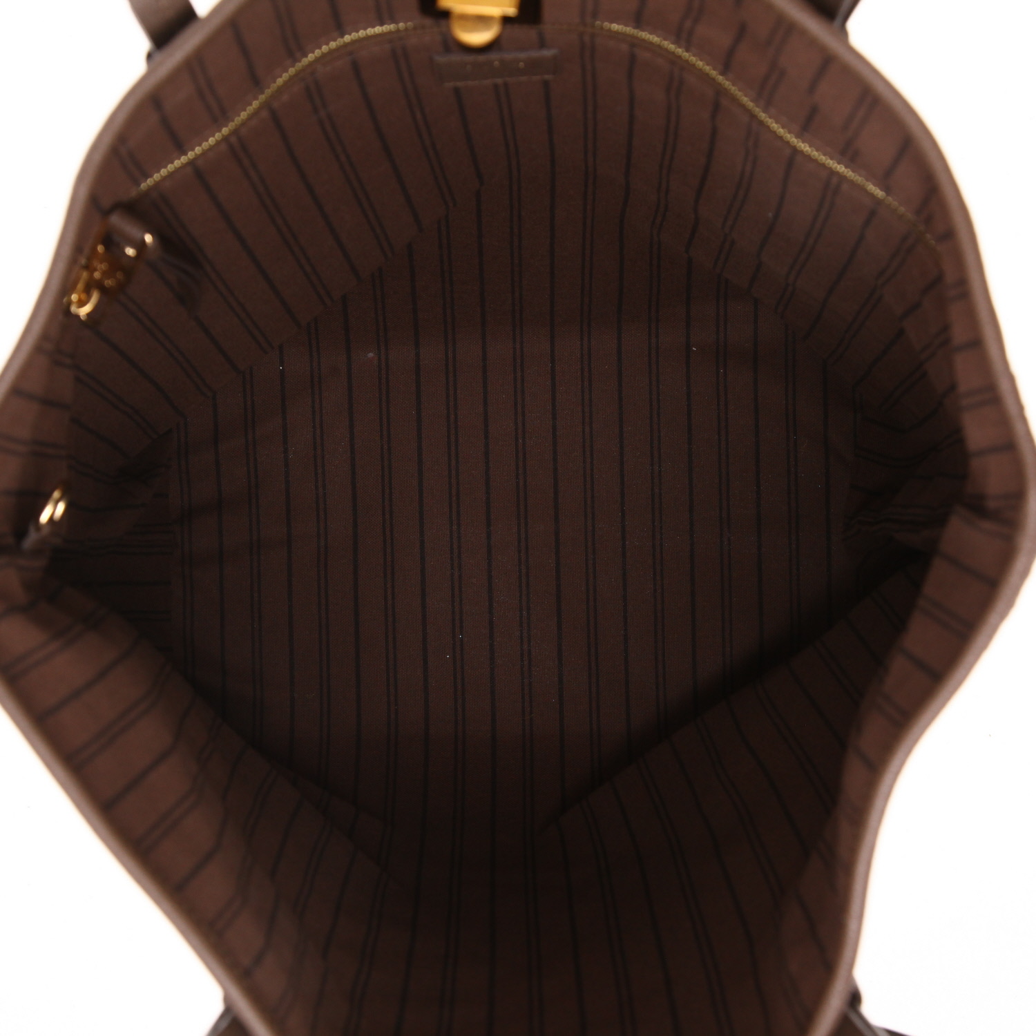 Bolso Cabás Louis Vuitton  Citadines en cuero monogram huella marrón - Detail D3