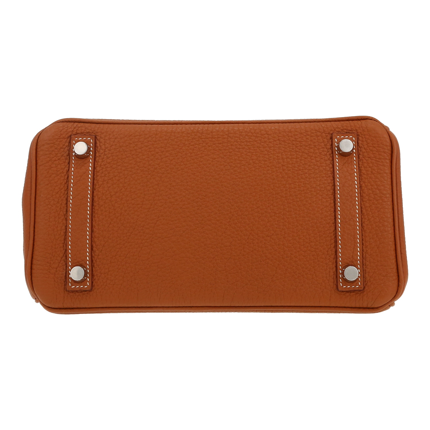 Borsa Hermès  Birkin 25 cm in pelle togo gold - Detail D1