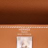 Bolso de mano Hermès  Kelly 25 cm en cuero epsom color oro - Detail D2 thumbnail