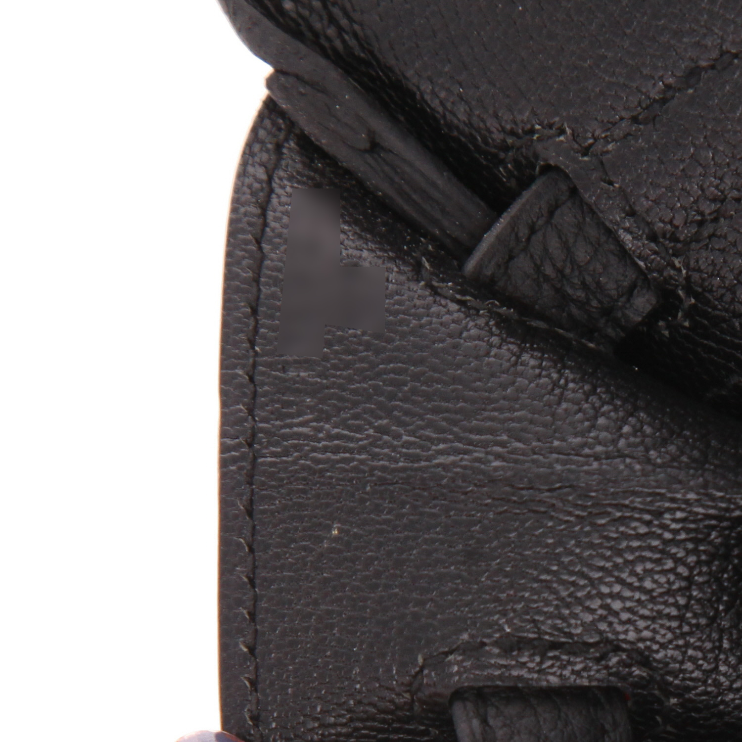 Borsa Hermès  Birkin 25 cm in pelle togo nera - Detail D4