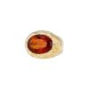 Anello Vintage  in oro giallo e quarzo citrino - 00pp thumbnail