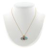 Collier Tiffany 
Co  en or jaune, améthyste et turquoise - 360 thumbnail