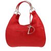 Dior  61 handbag  in red leather - 00pp thumbnail