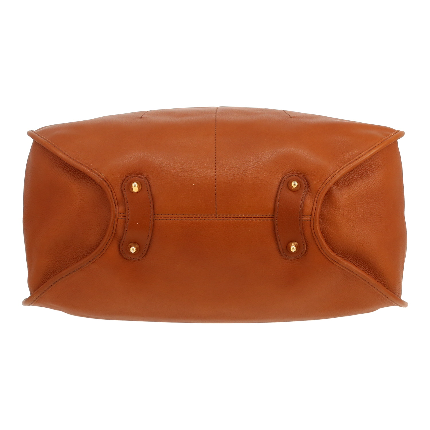 Bolso de mano Dior  61 en cuero marrón - Detail D1