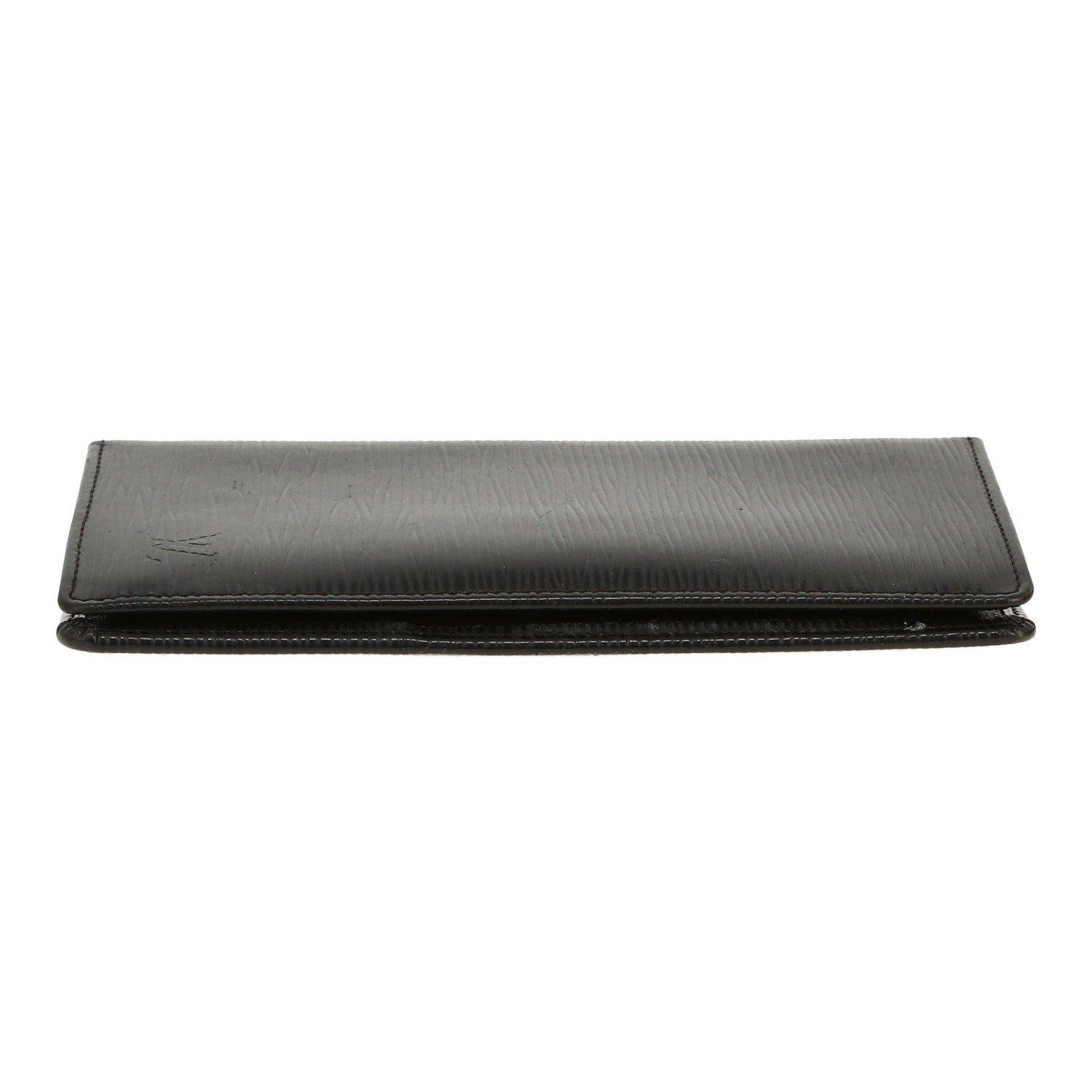 Louis Vuitton   wallet  in black taiga leather - Detail D1