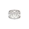 Bague bandeau Tiffany 
Co Victoria en platine et diamants - 00pp thumbnail