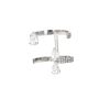 Bague Repossi Serti Sur Vide en or blanc et diamants - 360 thumbnail