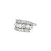 Vintage   1950's ring in platinium and diamonds - 00pp thumbnail