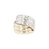 Bague Vintage  en or blanc 14k et or jaune 14k - 00pp thumbnail