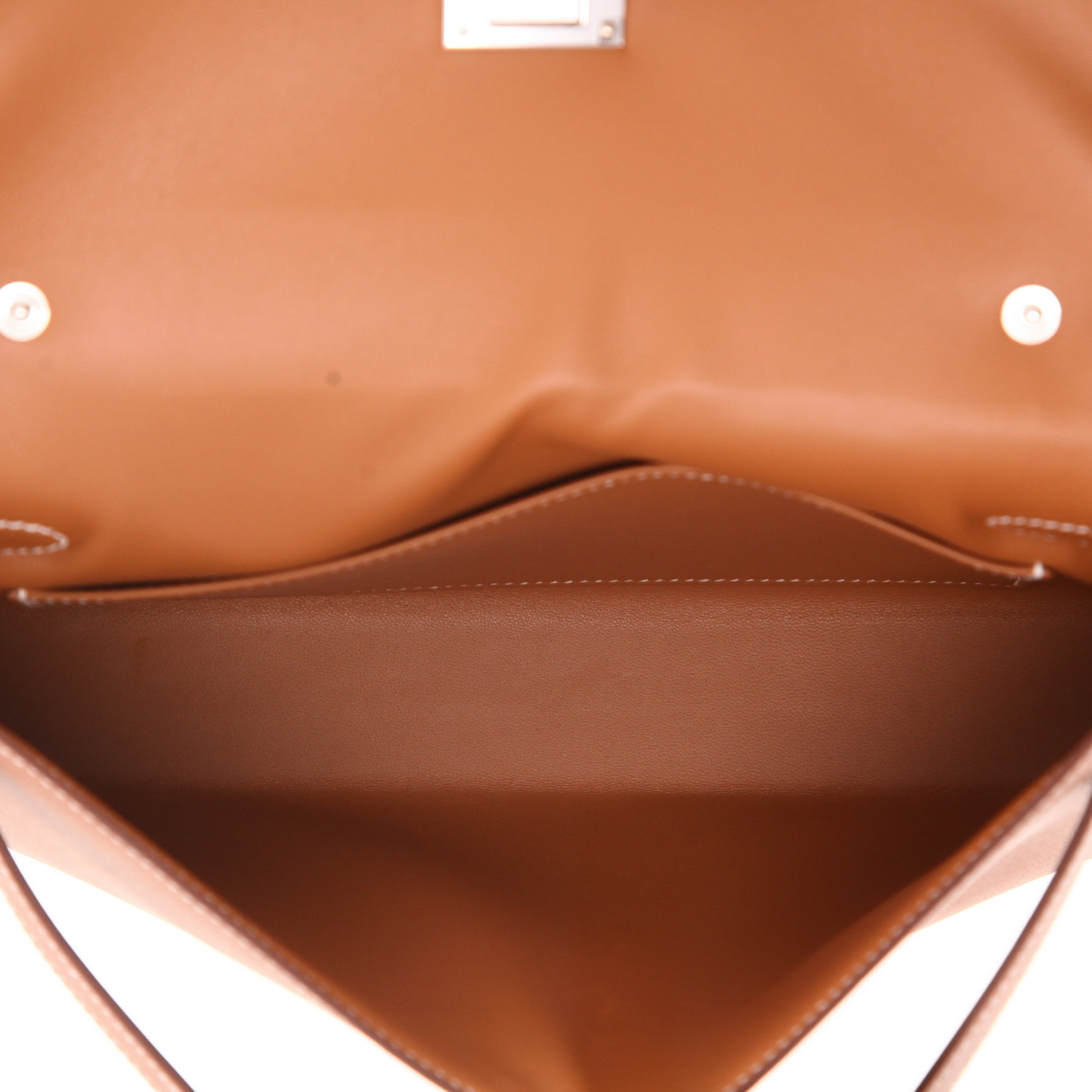 Borsa Hermès  Kelly Elan in Veau Madame gold - Detail D3