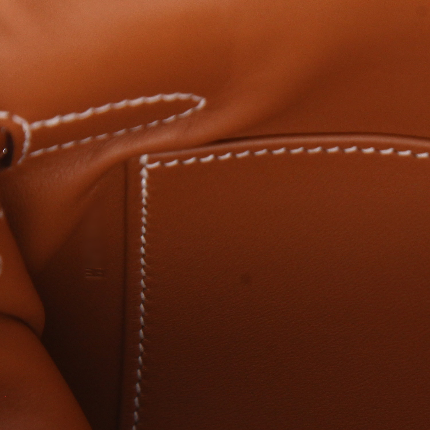 Borsa Hermès  Kelly Elan in Veau Madame gold - Detail D4