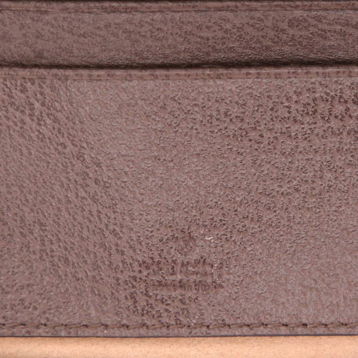 Bolso de mano Gucci  Ophidia mini  en lona monogram beige y marrón y cuero marrón - Detail D2