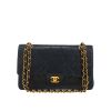 Chanel  Timeless Classic handbag  in navy blue quilted leather - 360 thumbnail