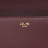 Borsa a tracolla Celine  Crécy in pelle bordeaux - Detail D2 thumbnail