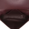 Sac bandoulière Celine  Crécy en cuir bordeaux - Detail D3 thumbnail