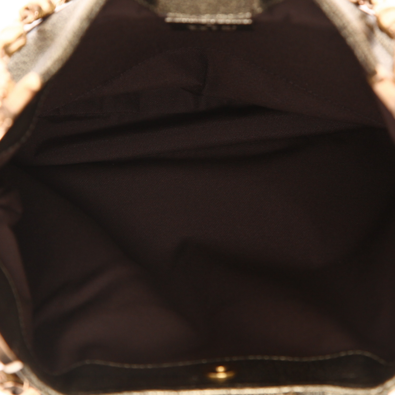 Gucci  Mors Tom Ford handbag  in gold leather - Detail D3