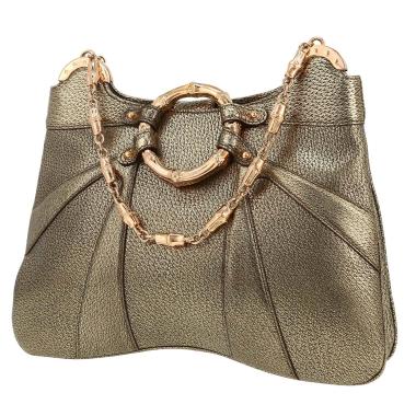 Gucci  Mors Tom Ford handbag  in gold leather