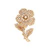 Boucheron brooch in yellow gold, diamonds and ruby - 00pp thumbnail