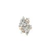 Bague Vintage  en or jaune 14k et diamants - 360 thumbnail