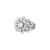 Bague Vintage  en or blanc 14k et diamants - 00pp thumbnail