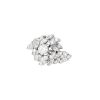 Vintage  ring in 14k white gold and diamonds - 00pp thumbnail