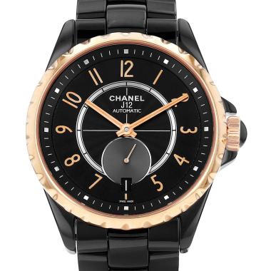 Chanel J12  in ceramic and pink gold Ref: Chanel - H3838  Circa 2010