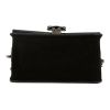 Chloé   shoulder bag  in black leather  and black Veau velours - Detail D1 thumbnail