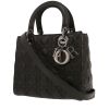 Borsa Dior  Lady Dior in pelle cannage nera - 00pp thumbnail