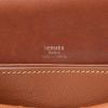 Borsa a tracolla Hermès  Roulis in pelle Barenia terra di Siena bruciata - Detail D2 thumbnail