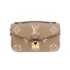 Borsa a tracolla Louis Vuitton  Métis East West in pelle monogram con stampa color talpa - 360 thumbnail