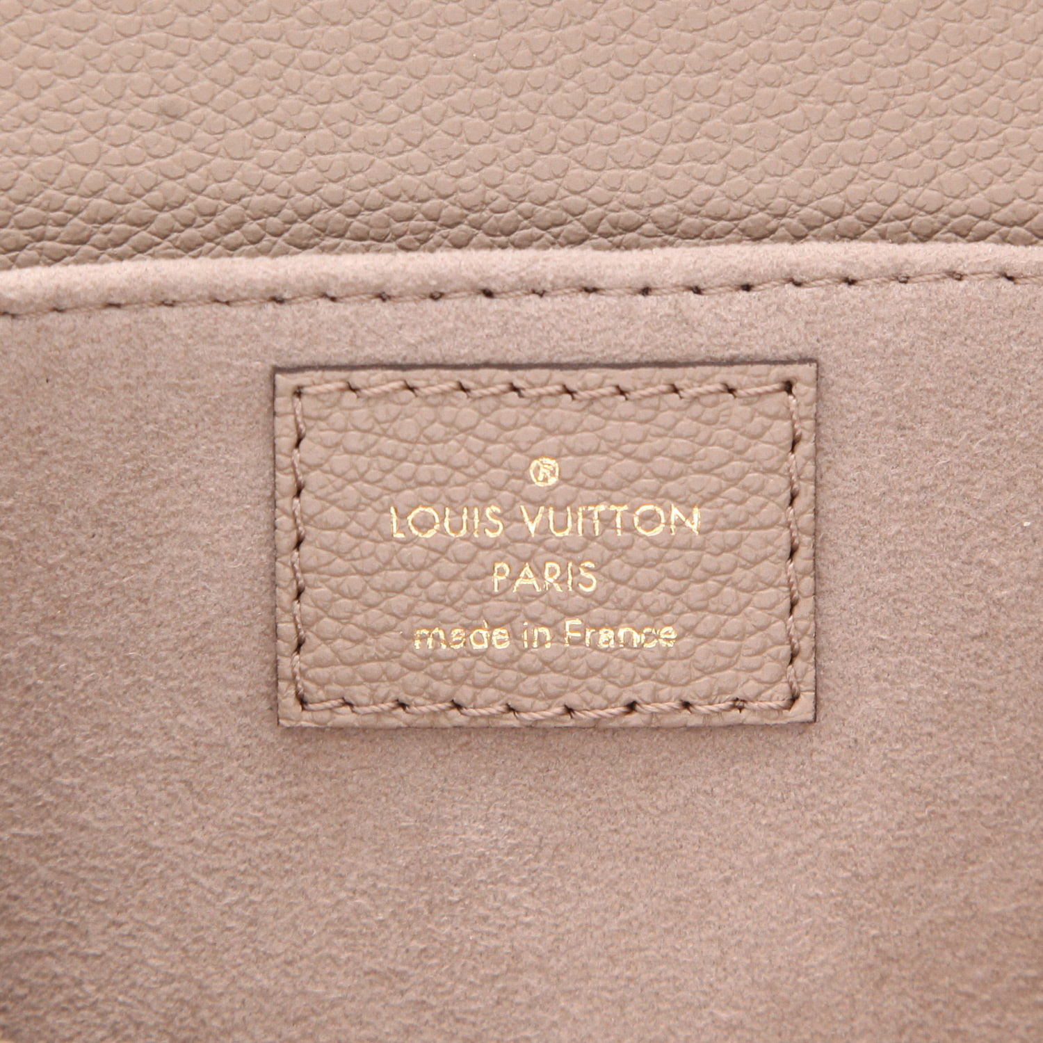 Borsa a tracolla Louis Vuitton  Métis East West in pelle monogram con stampa color talpa - Detail D2