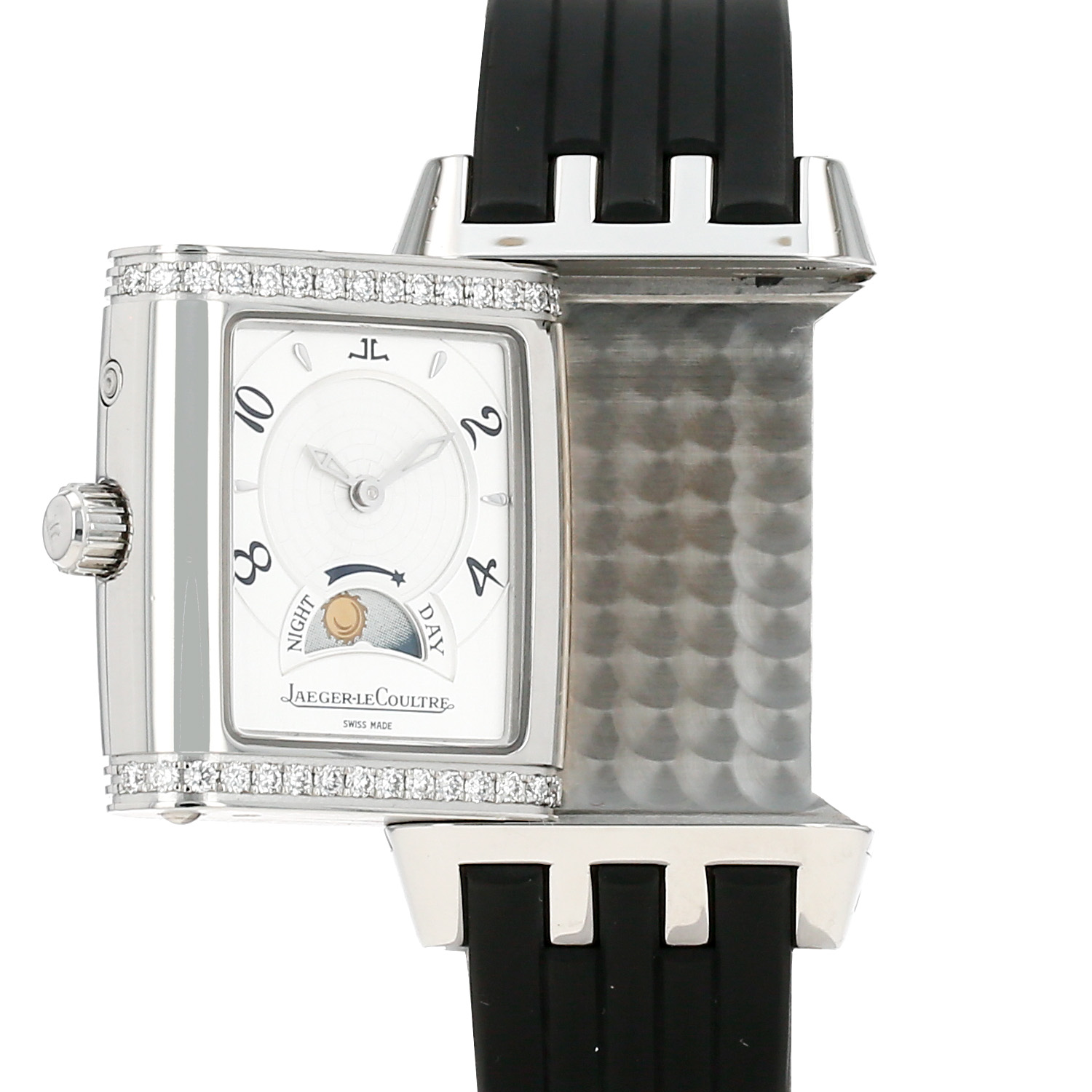 Reloj Jaeger-LeCoultre Reverso-Duetto de acero Ref: Jaeger Lecoultre - 296874  Circa 2000 - Detail D3