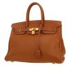 Bolso de mano Hermès  Birkin 35 cm en cuero togo color oro - 00pp thumbnail