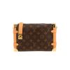 Louis Vuitton  Soft Trunk shoulder bag  in brown monogram canvas  and natural leather - 360 thumbnail